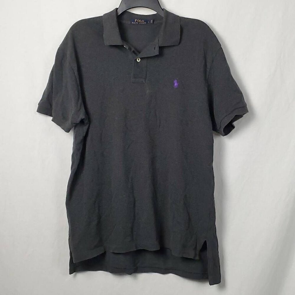 Polo Ralph Lauren Large Dark Gray Polo Shirt